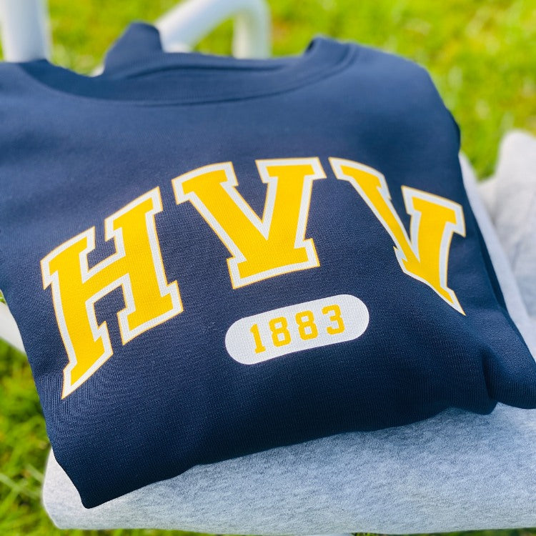 HVV Trui donker blauw met HVV letters