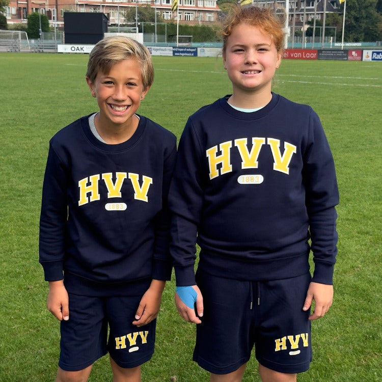 HVV Trui donker blauw met HVV letters